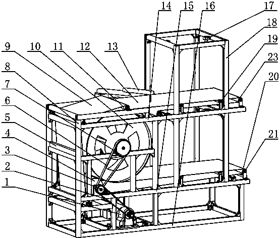 Worm-eaten sunflower seed sorting unit