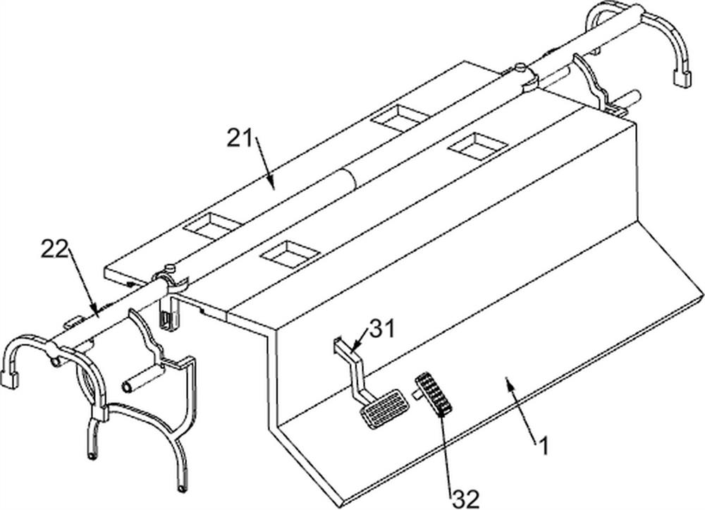 Multi-stage brake power assisting device of new energy automobile