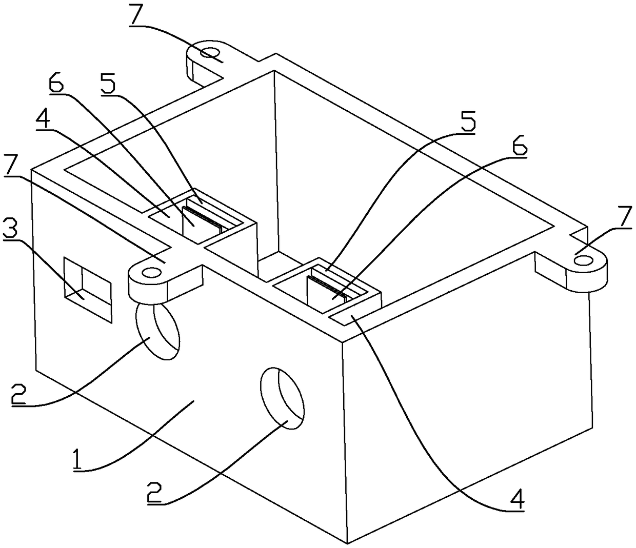 Novel temperature control box for refrigerator