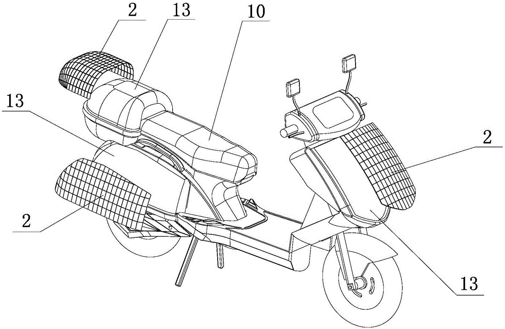 Novel photoelectric electric vehicle