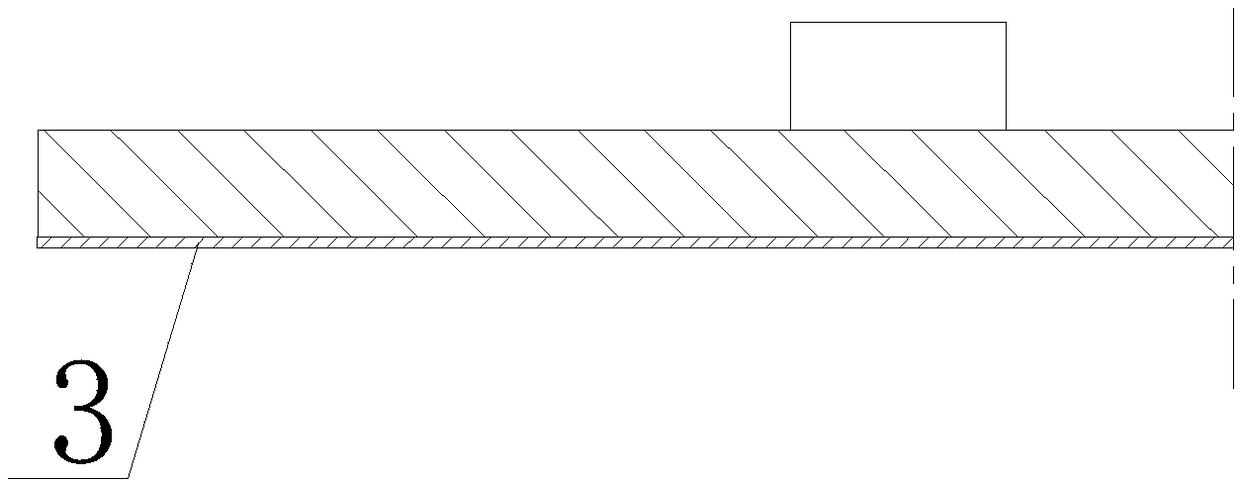 Heat conduction plate, machining method and special spraying machine adopting method