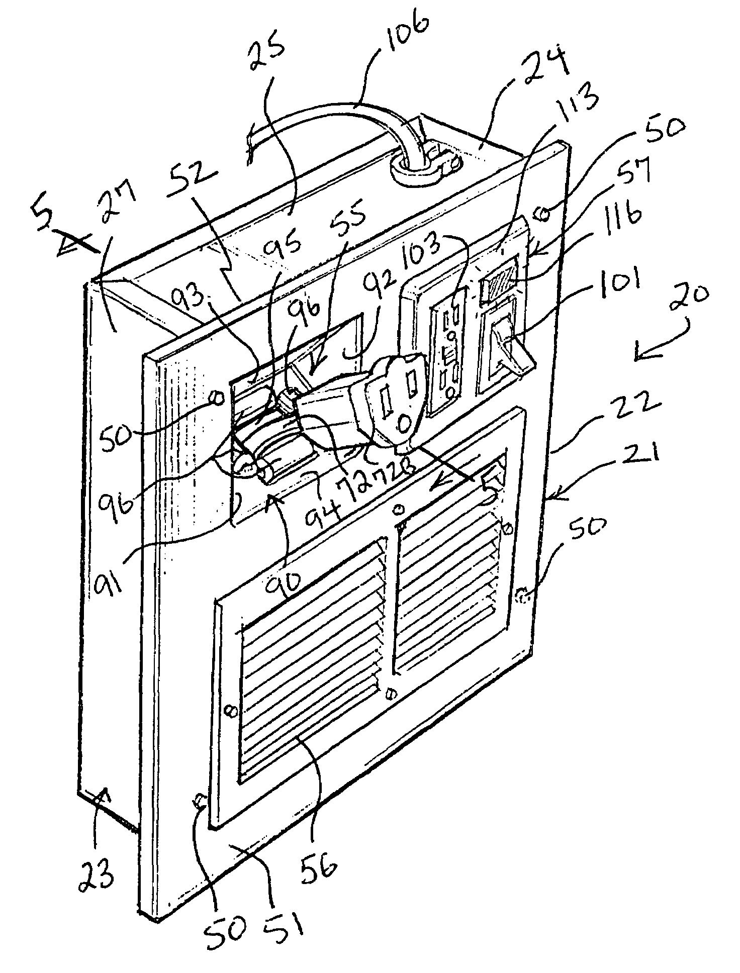 Extendible and retractable extension cord apparatus