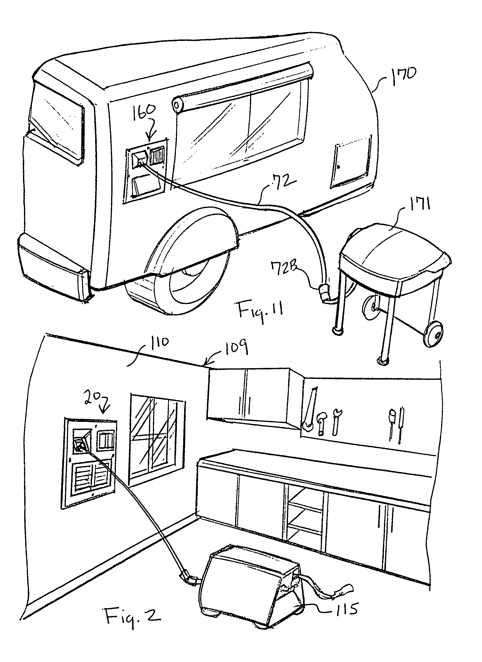 Extendible and retractable extension cord apparatus