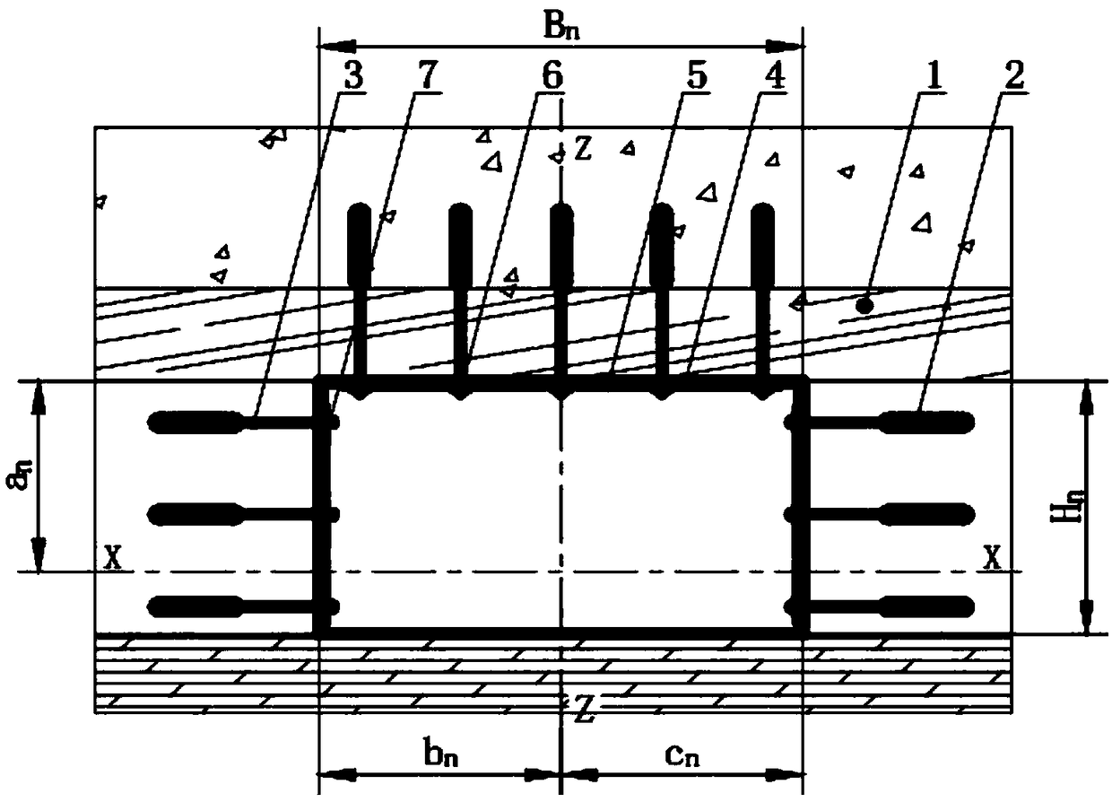 Operating condition simulation method and operating condition simulation test bench for anchor bolt support system