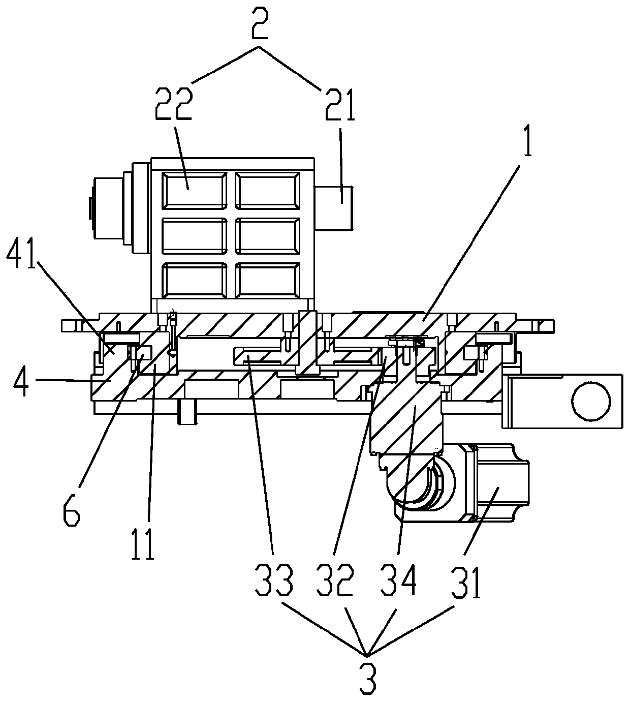 Workpiece machining mechanism, grinding device and grinding machine