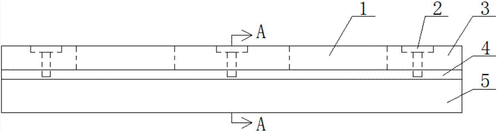 Sliding door upper rail based on building steel beam structure