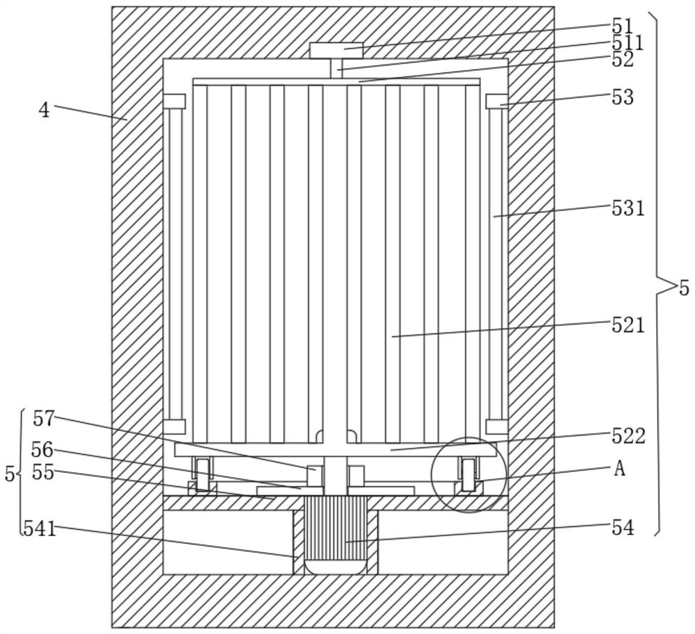 Heating fiber box type resistance furnace with rotating disc