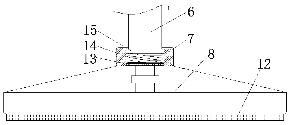 Accurate grinding device for producing waterproof agent