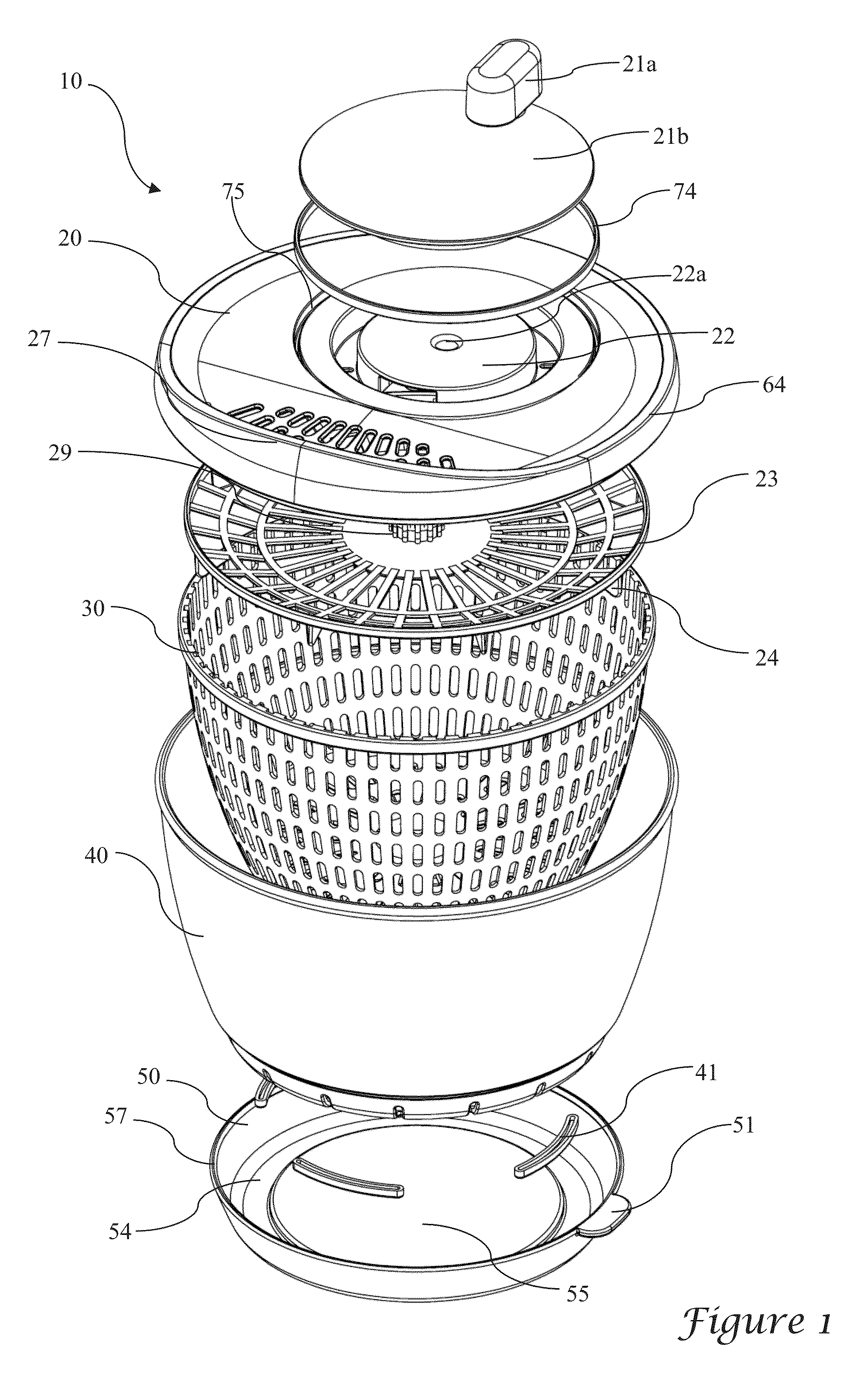 Salad spinner