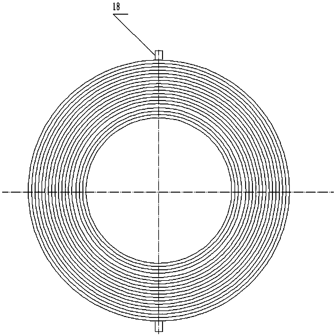 Liquid metal temperature control system for electric spindle