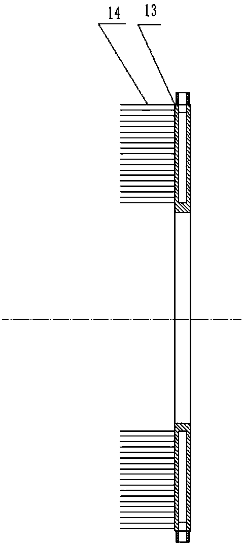 Liquid metal temperature control system for electric spindle