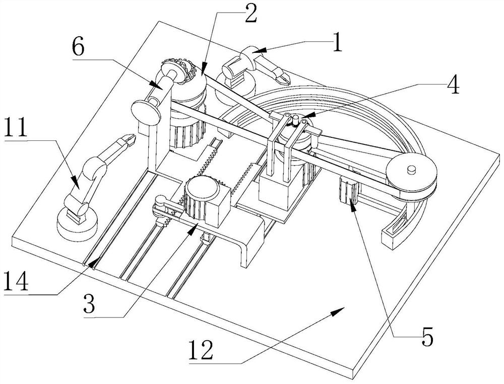 Surface polishing and grinding system for forging and casting part and machining process