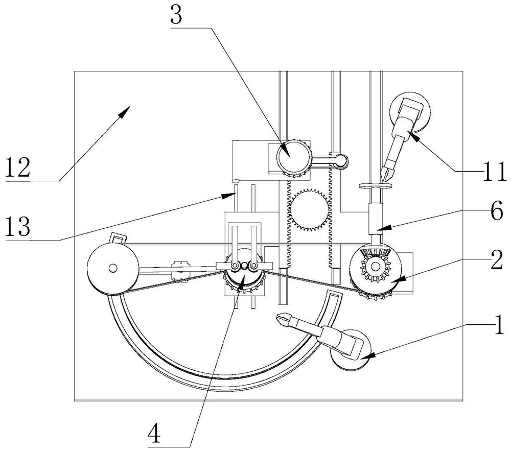 Surface polishing and grinding system for forging and casting part and machining process