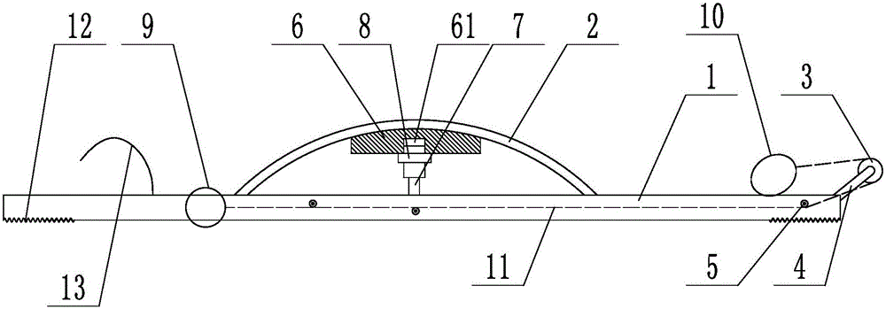 Hand-pulling type lumbar curvature corrector