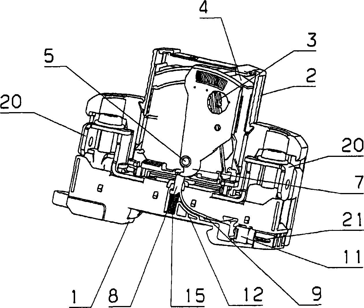 Connection and base part for accommodating a pluggable surge arrester