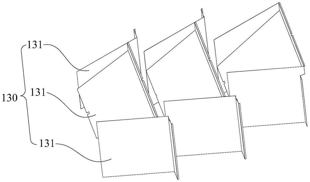 Movable uniform air distribution and flow guide air purification equipment