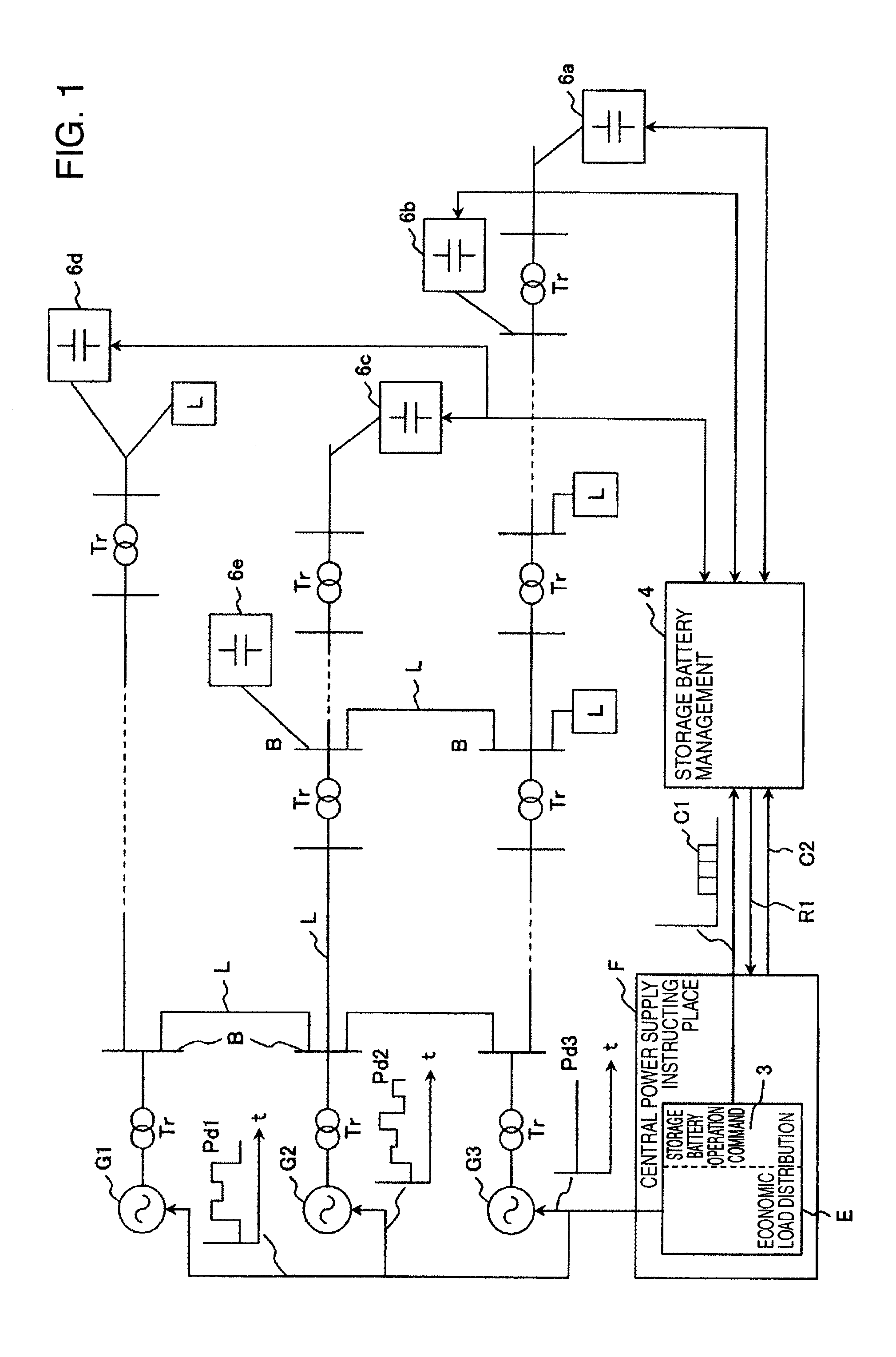 Method and Device for Operating Power System, and Rechargeable-Battery Management Device