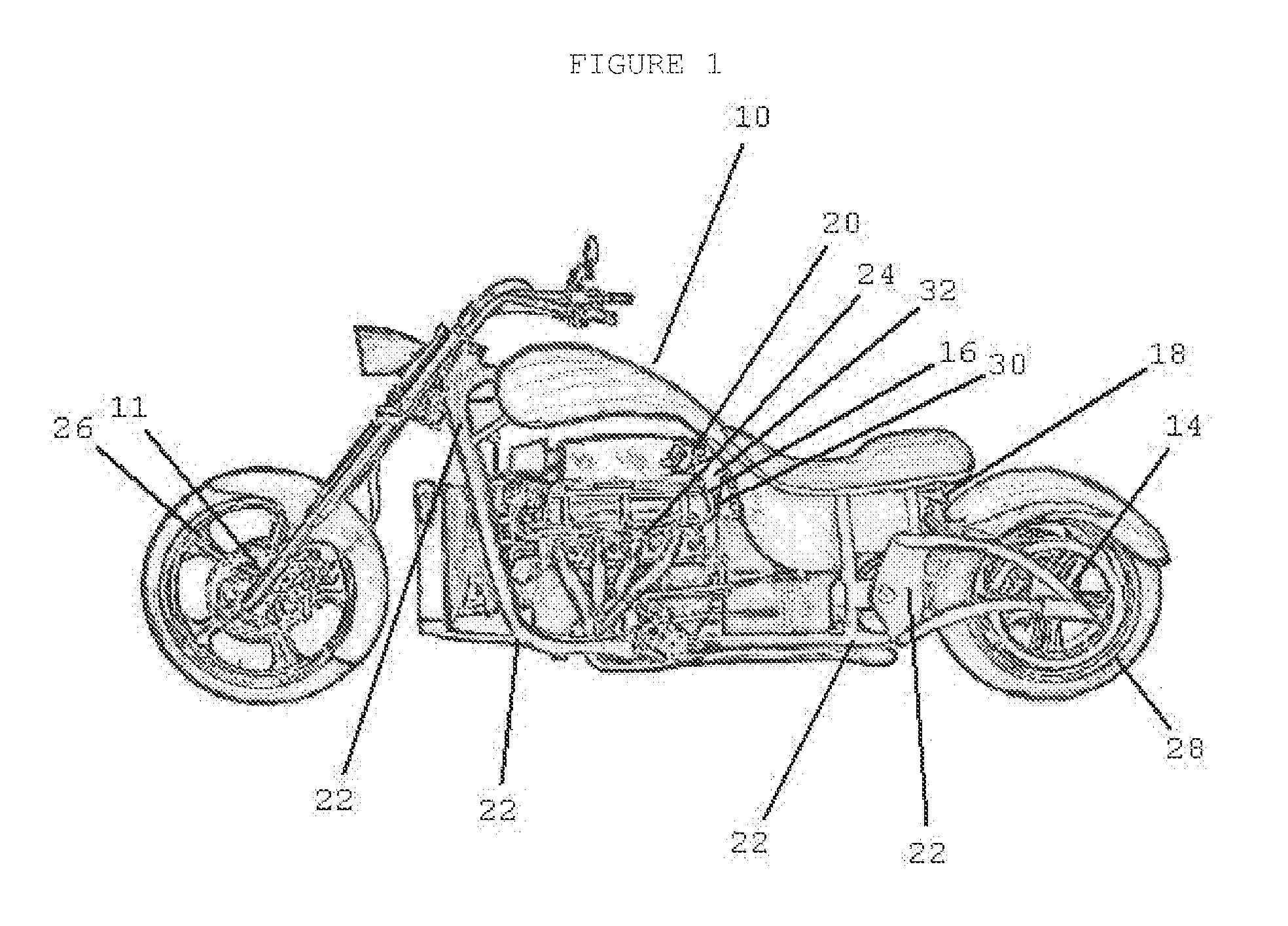 Motorcycle traction control system