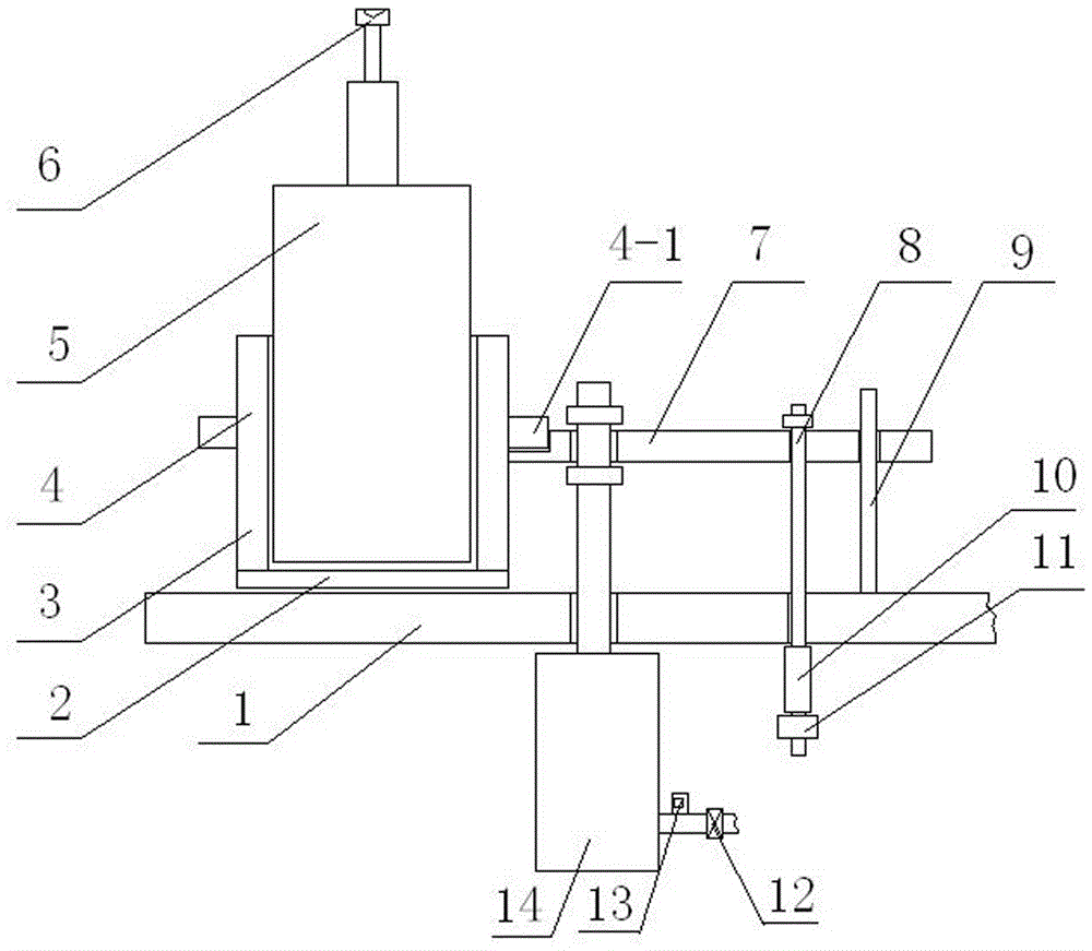 Grinding thickness control device for optical lens