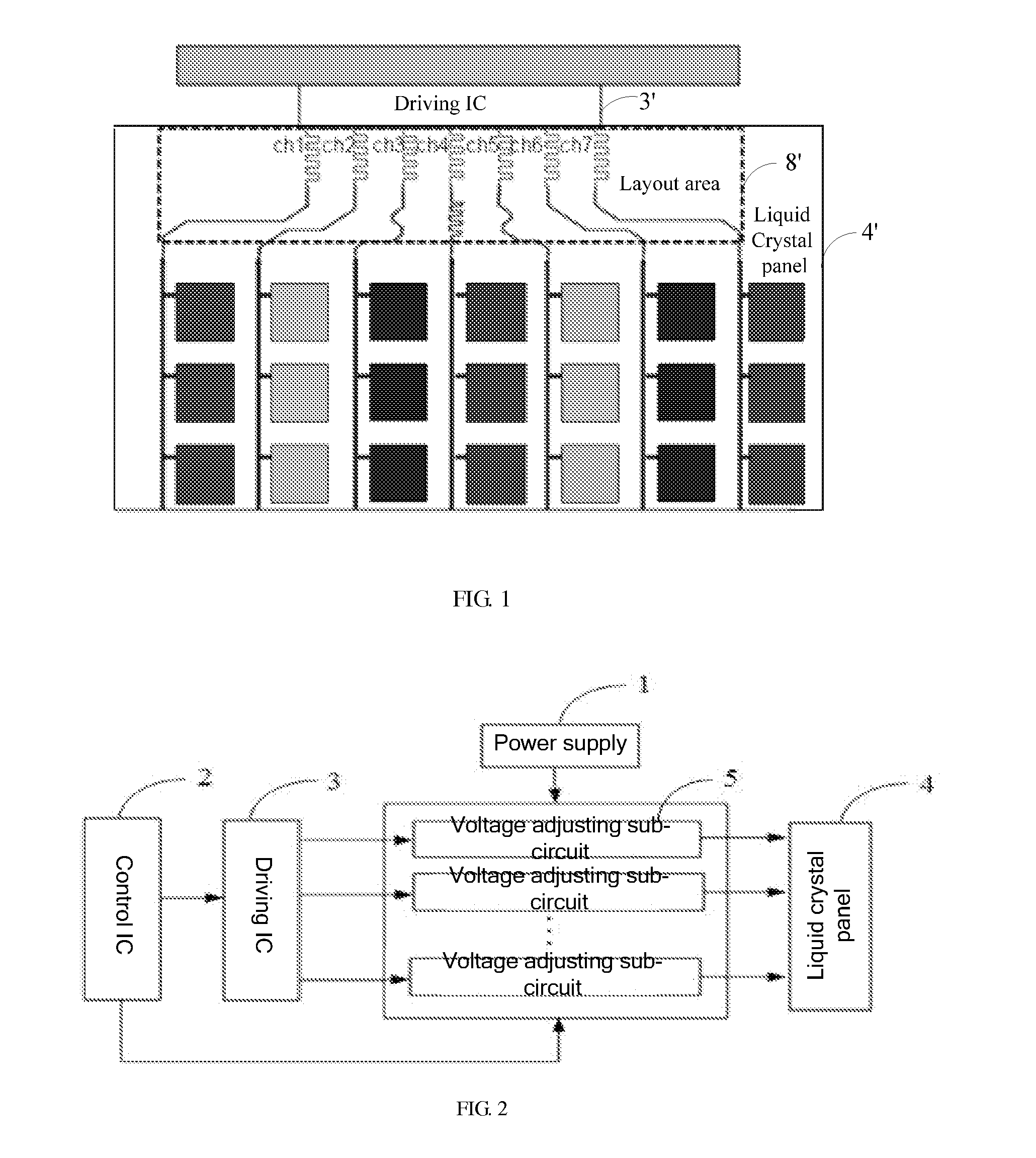 Control circuit and LCD module and LCD using the same