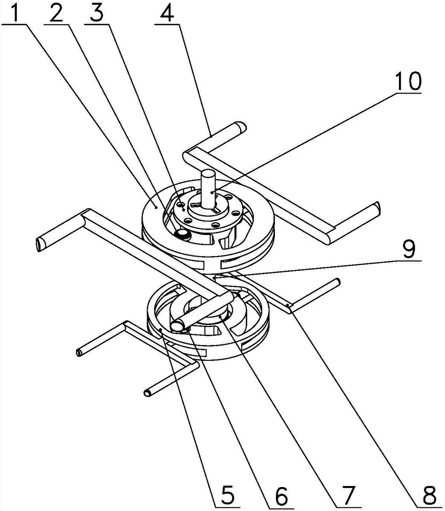 Bucket cover self-locking device