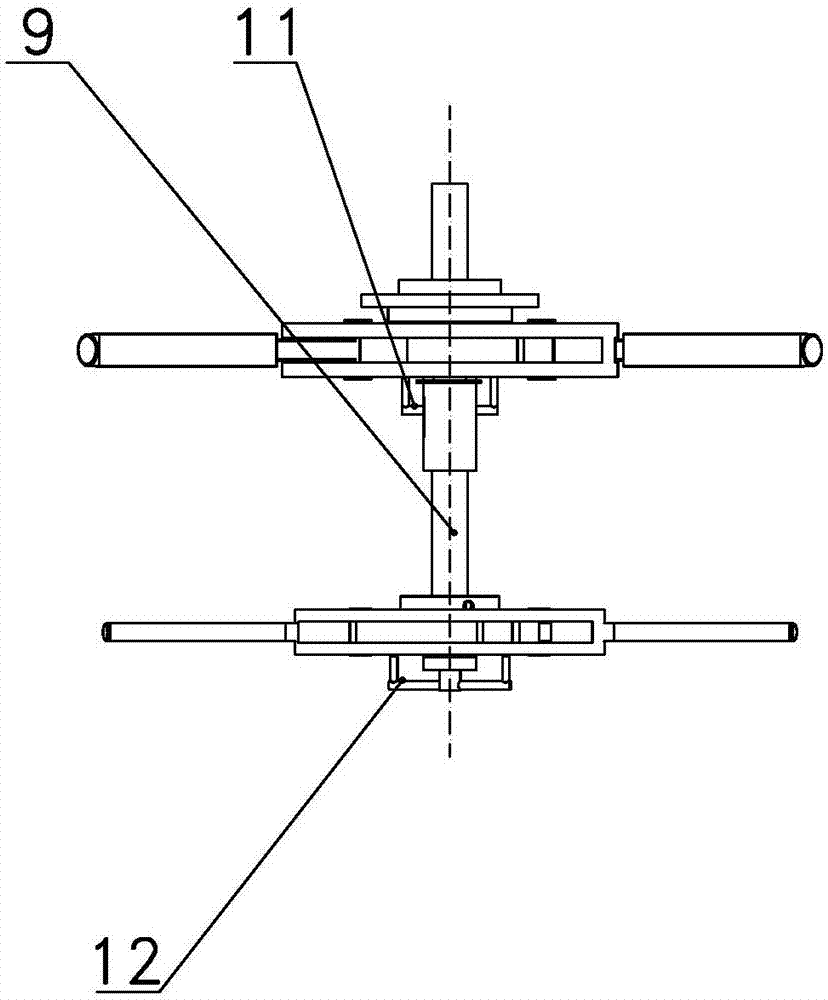 Bucket cover self-locking device