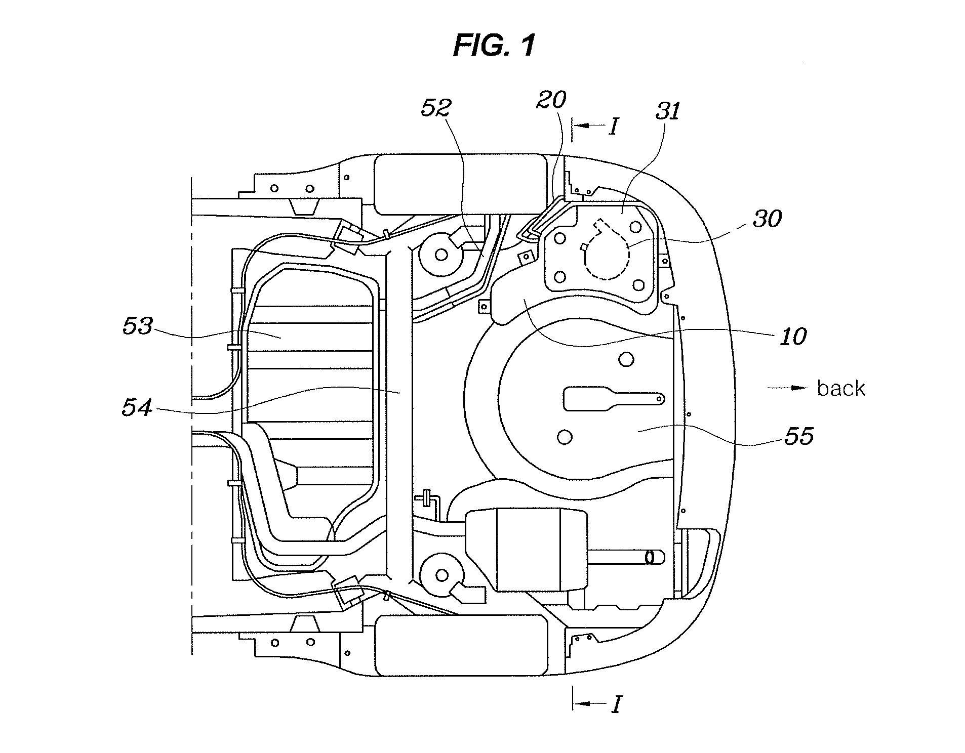 Urea solution apparatus for vehicles