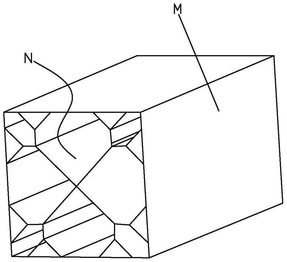 Automobile energy absorption box