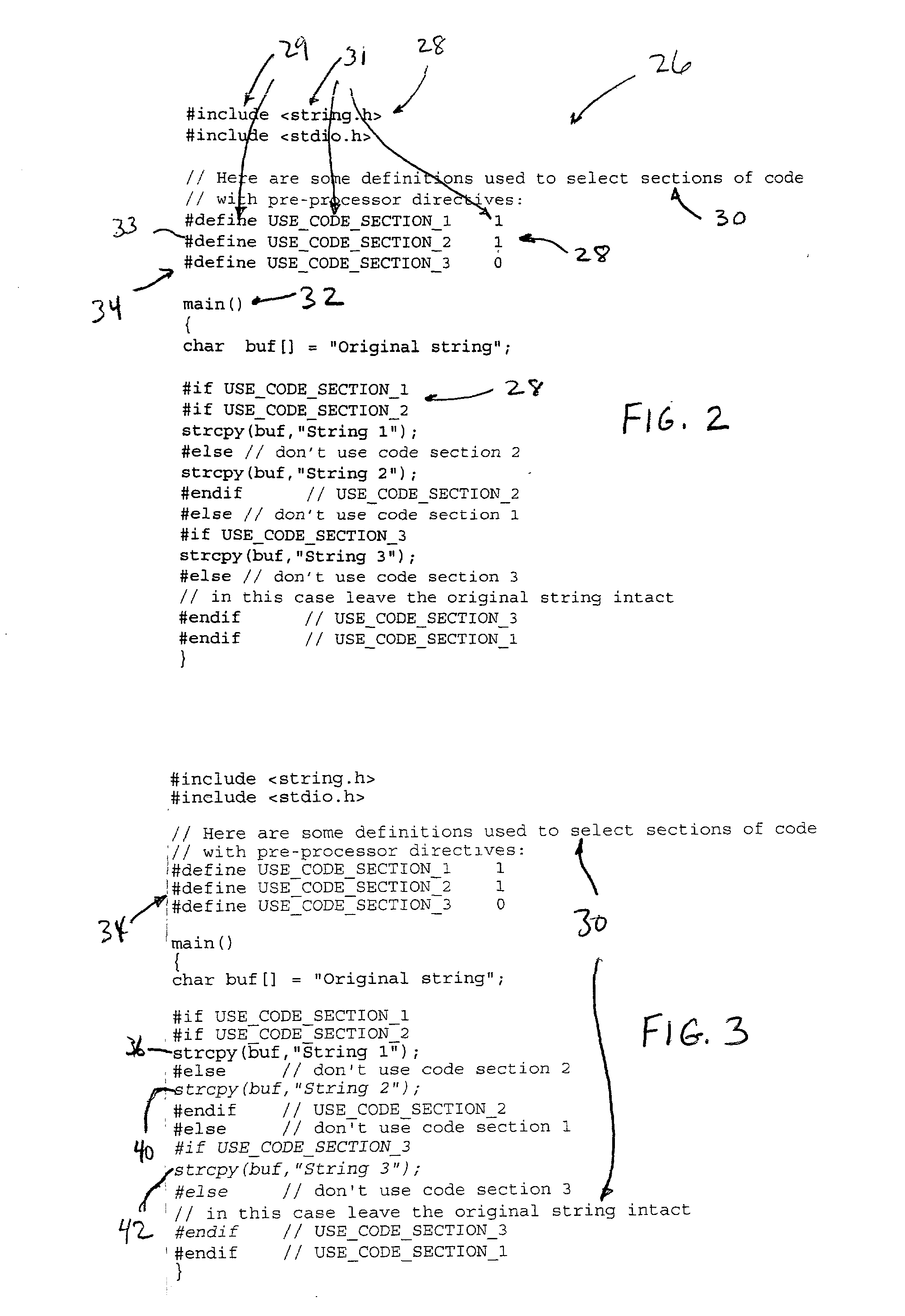 Design system and method having improved display of code