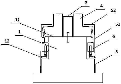 Metal sheet no-rivet connecting tool