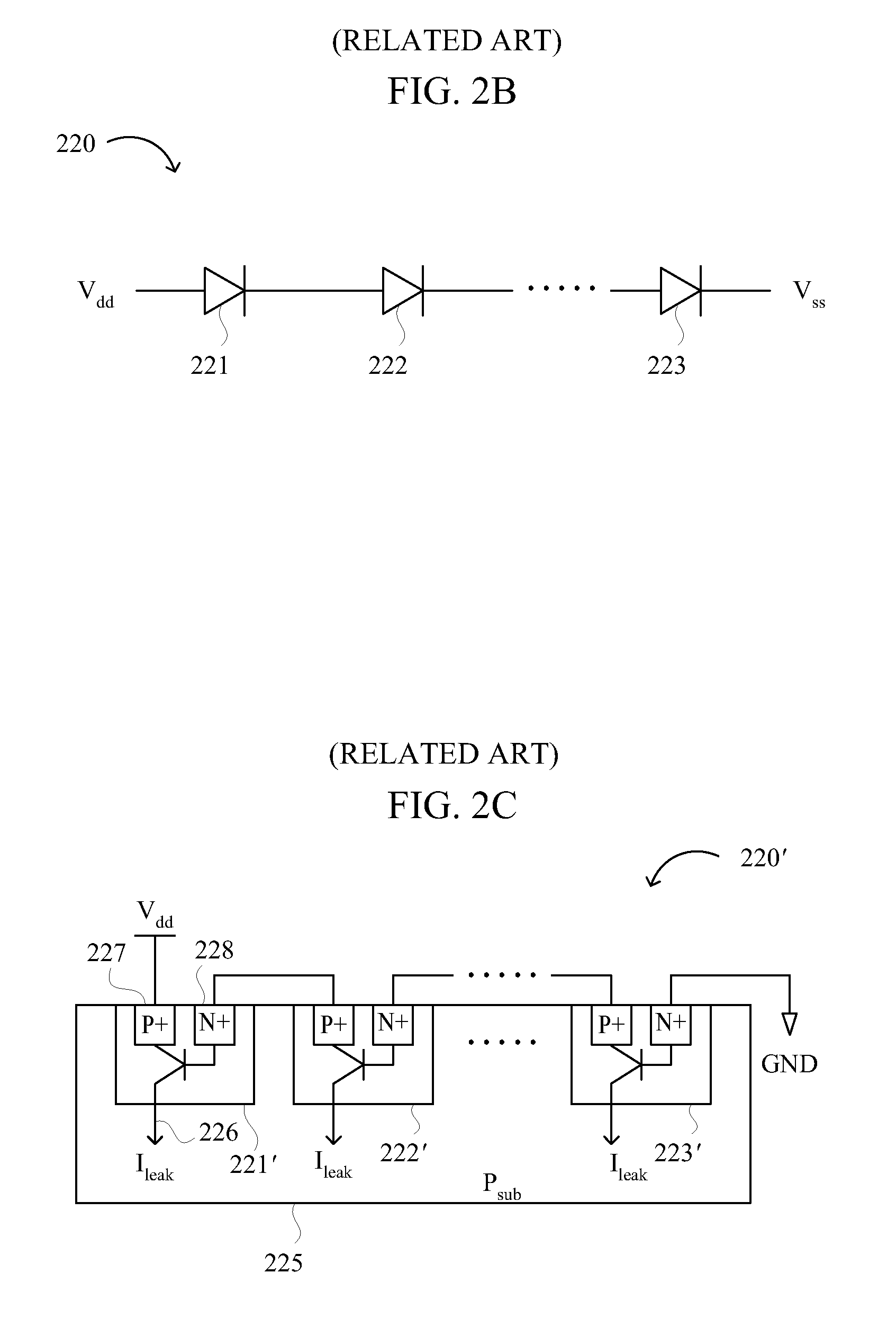 Circuits, architectures, apparatuses, systems, and methods for ESD protection of integrated circuits having multiple power rails