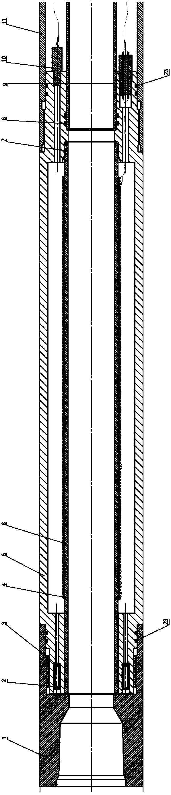 Intelligent sliding sleeve for multi-stage fracturing of horizontal well