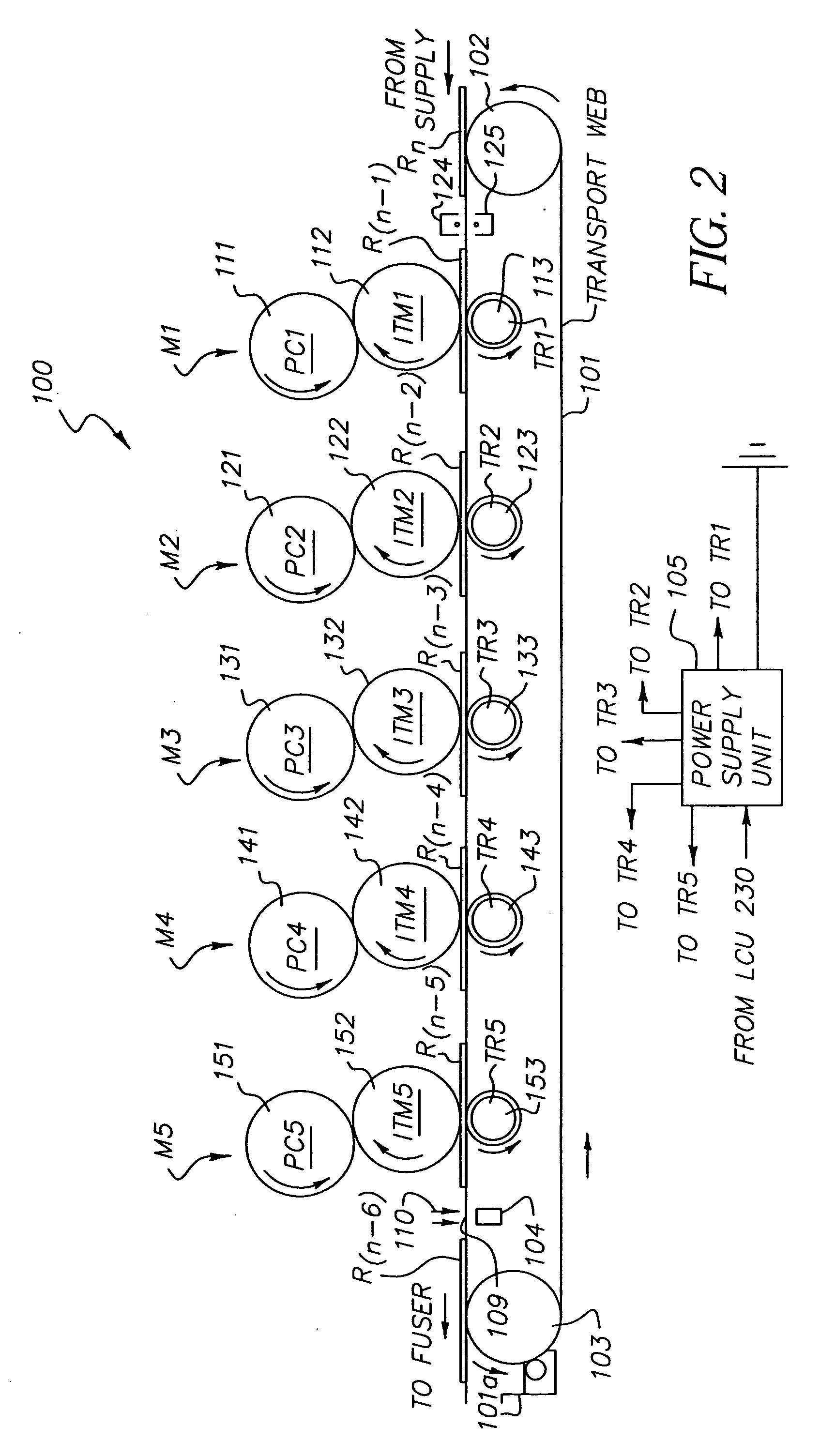 Selective printing of raised information by electrography