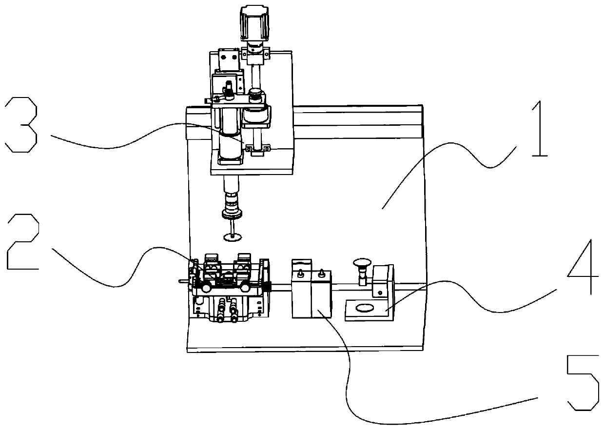 Watch glass cover dismounting device