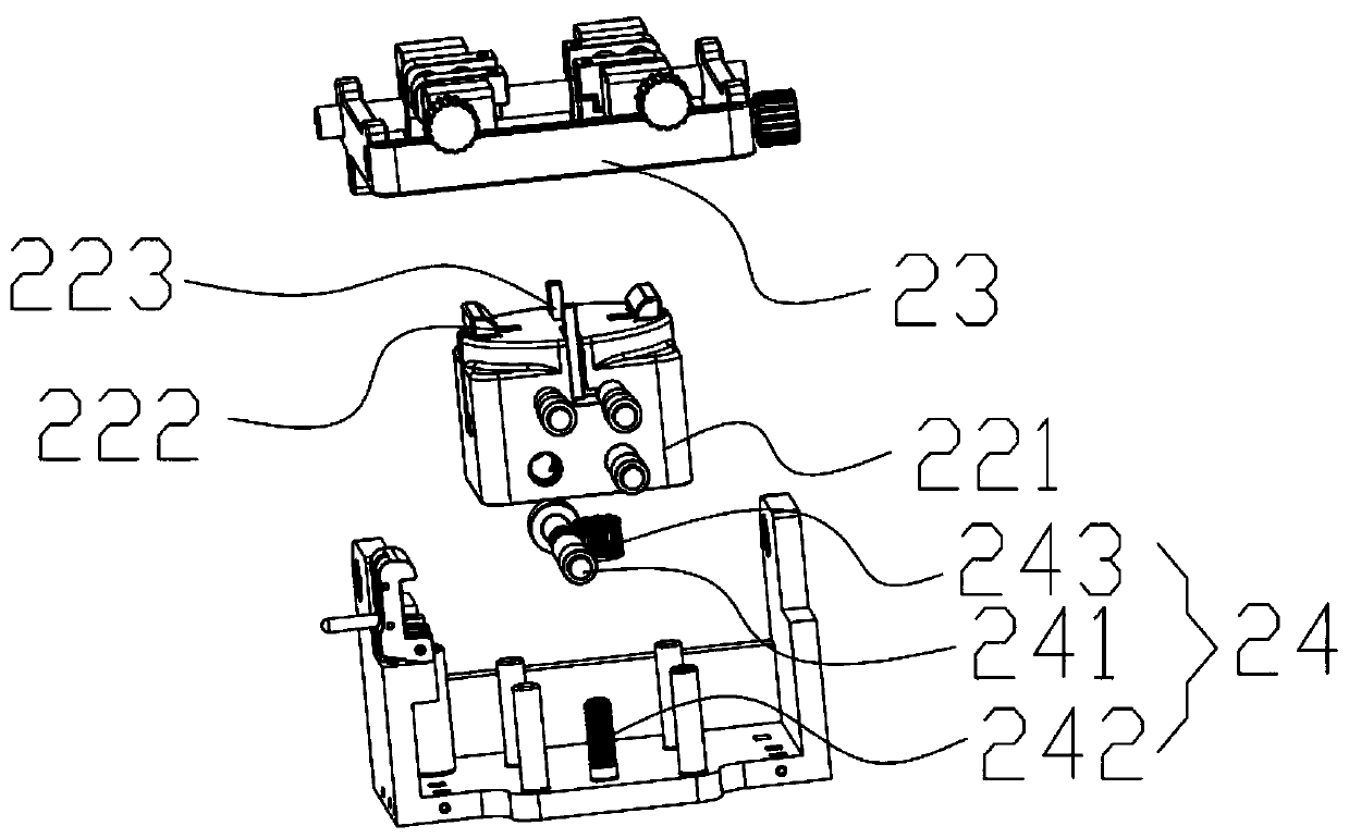 Watch glass cover dismounting device