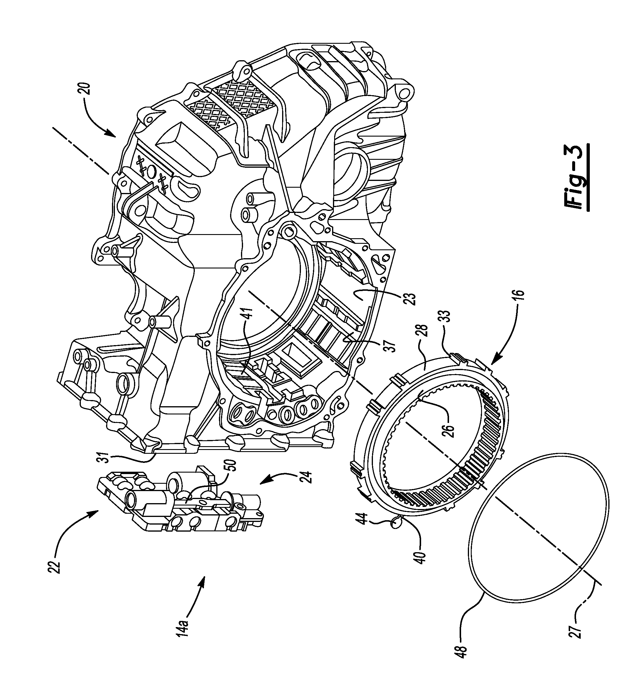 Front Wheel Drive Automatic Transmission with a Selectable One-Way Clutch