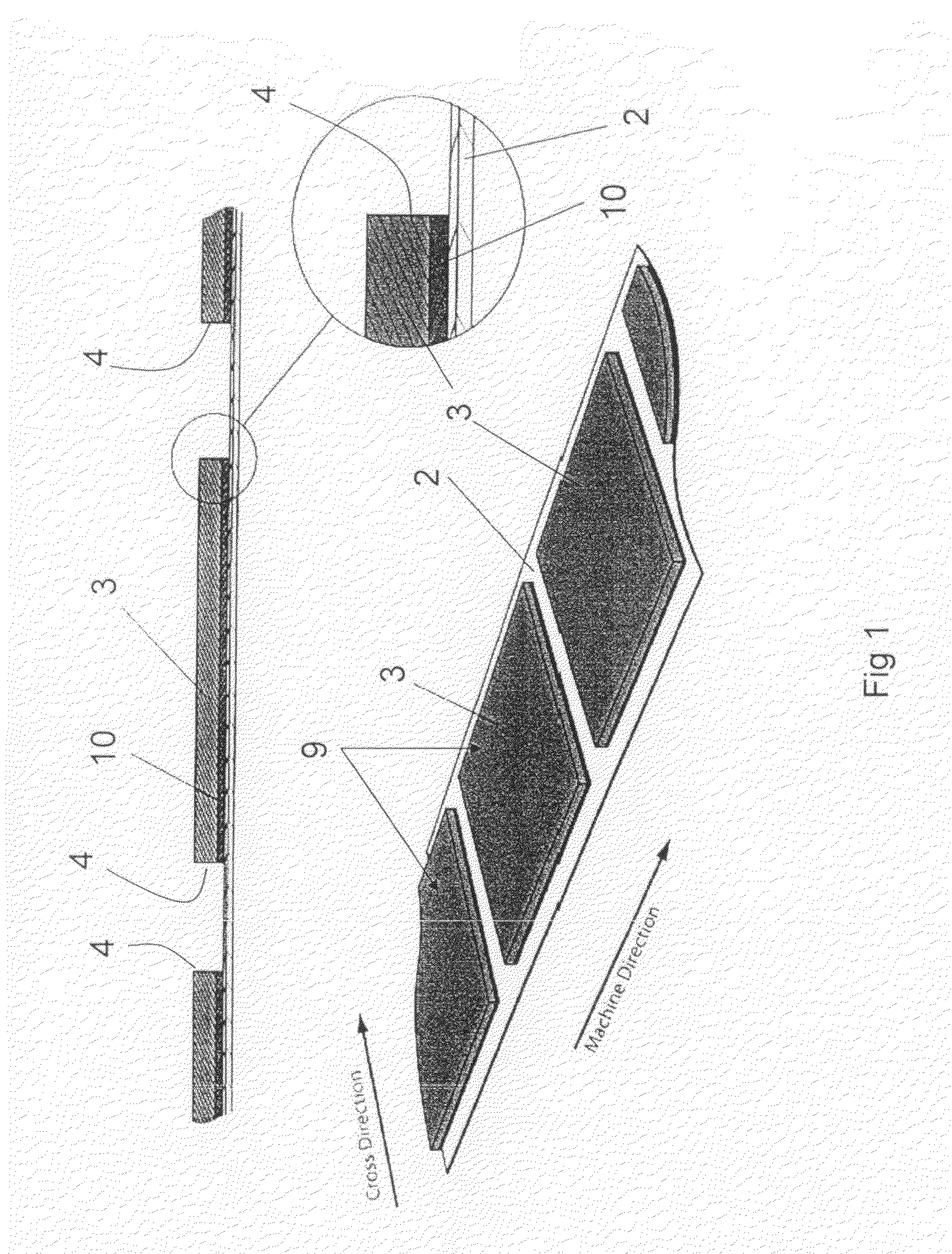 Insulating label and method for manufacturing such label