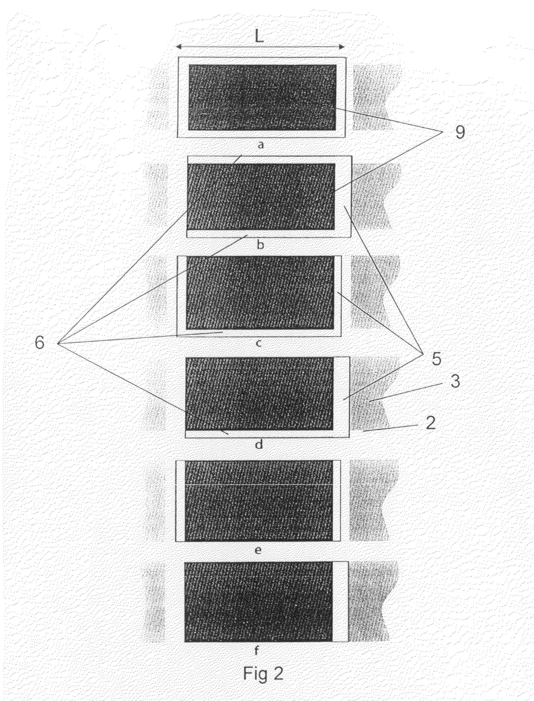 Insulating label and method for manufacturing such label