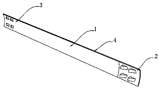 Leaf spring product and application of leaf spring