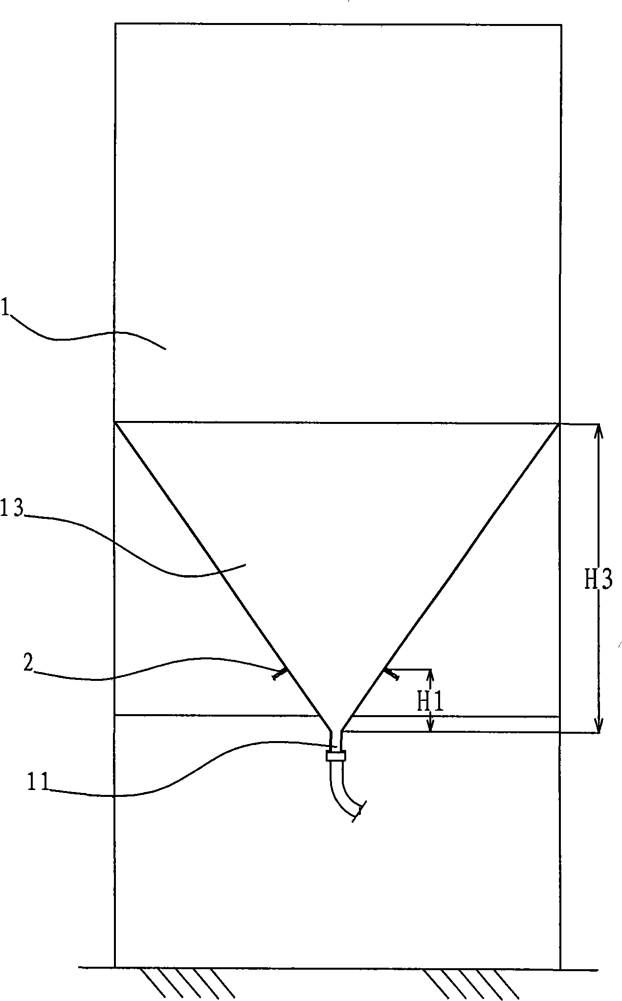 Mine filling device