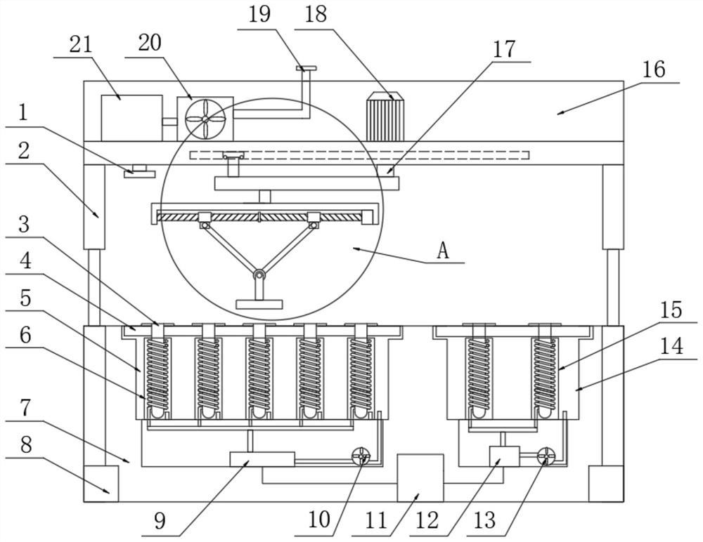 Warm bath device for hair toxicity detection