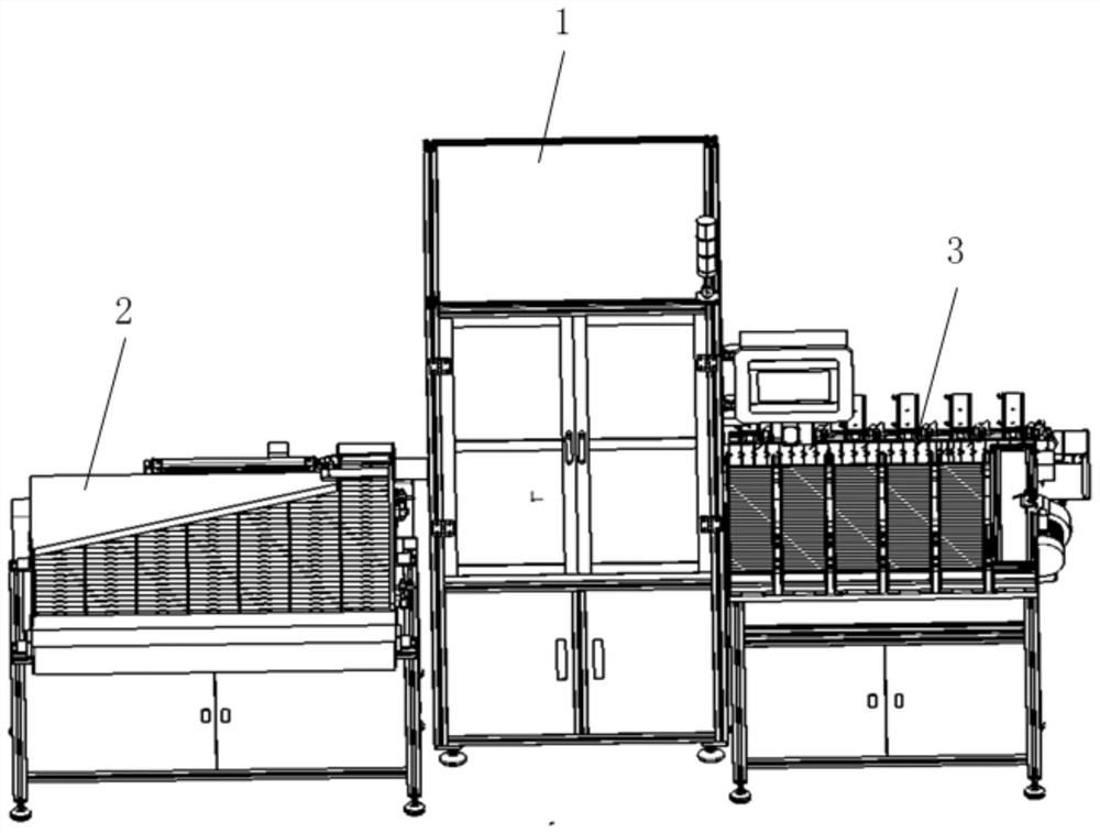 VL besides-star wheel automatic-grouping instrument