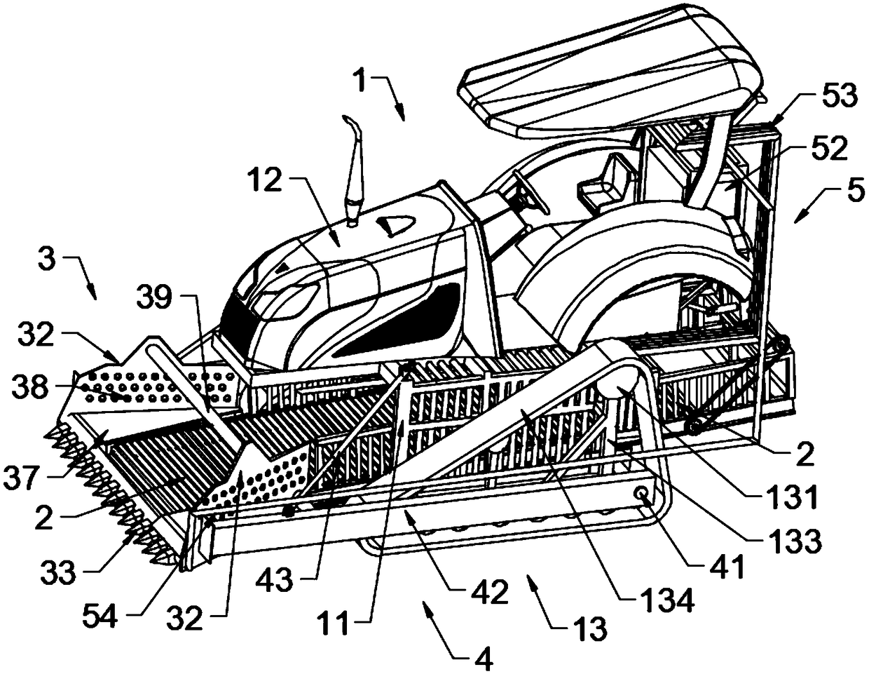 Digging system and lotus root digging machine with digging system