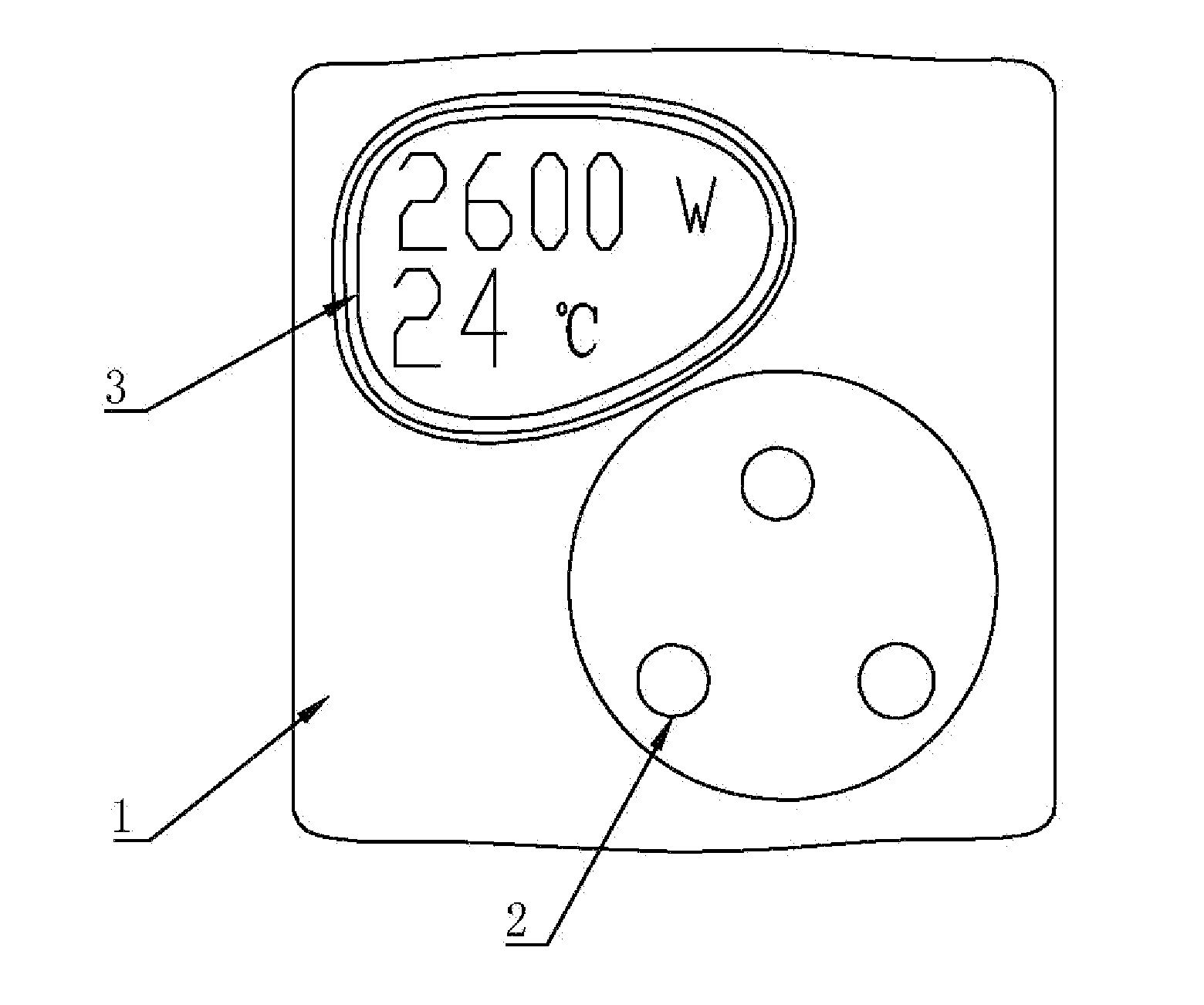 Intelligent air conditioner socket with abnormality alarm