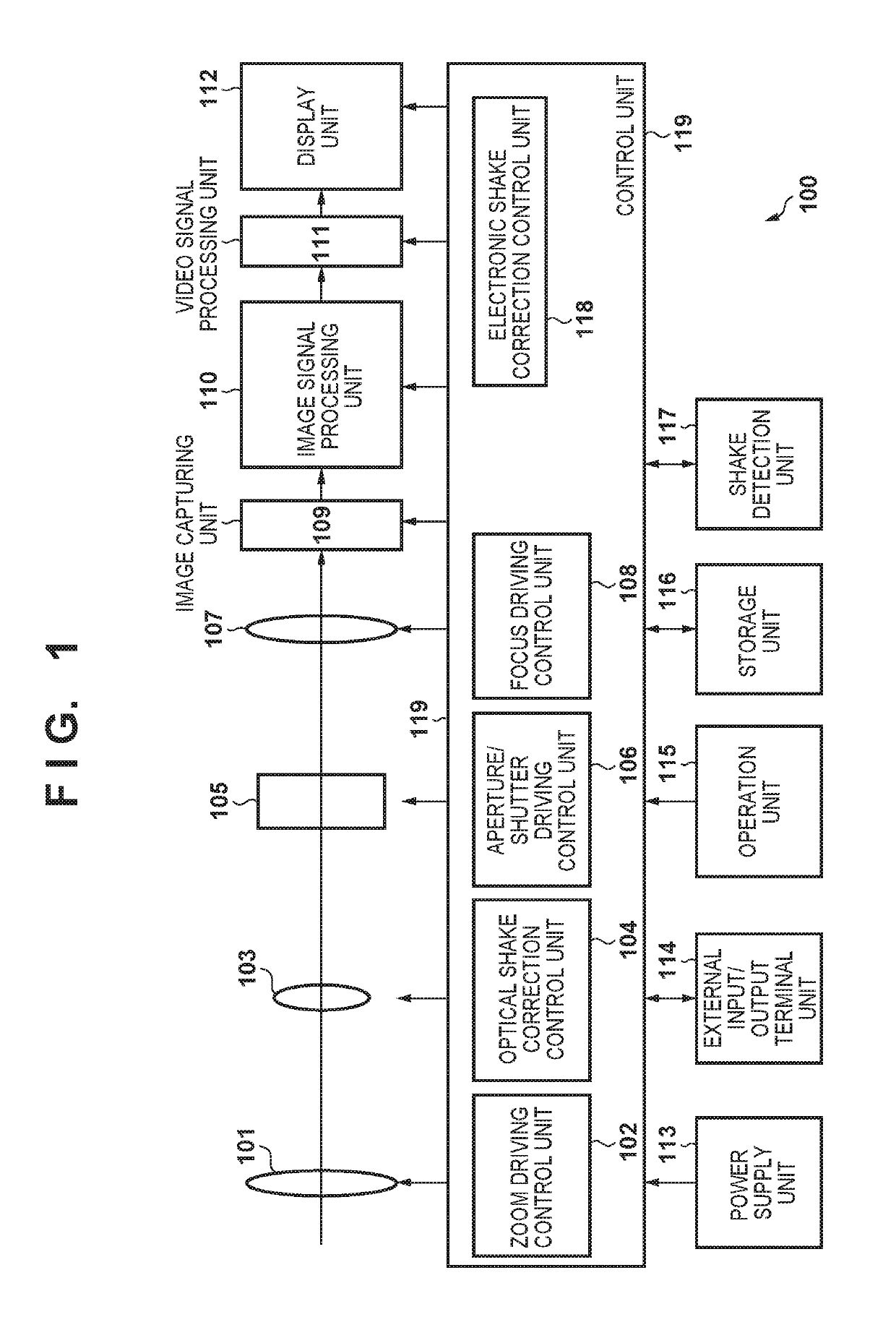 Image stabilization control apparatus, image capturing apparatus, image capturing system, control method, and storage medium