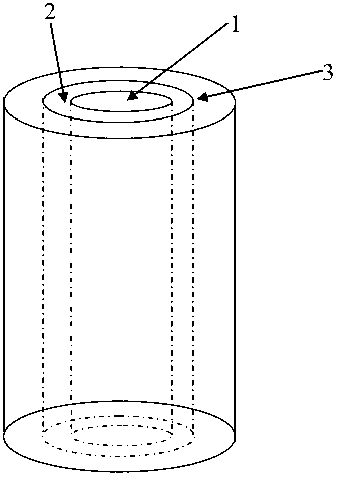 Single-mode fiber connector wire on basis of adhesive-free vitrification technology, related nanometer-sized silicon dioxide and manufacturing method