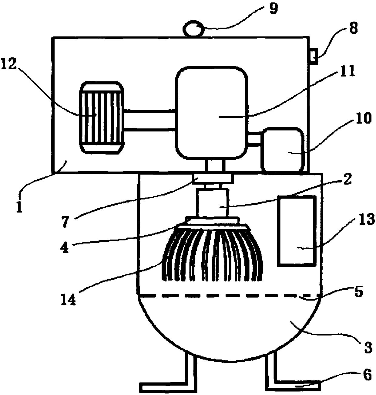 Automatic eggbeater