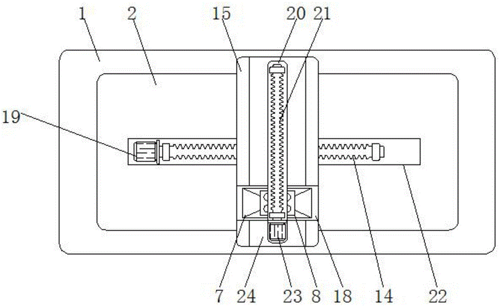 Synchronous permanent magnet motor machining device for centrifugal blowers