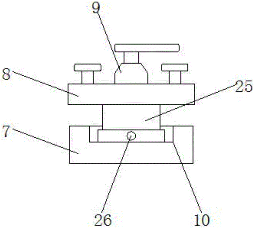 Synchronous permanent magnet motor machining device for centrifugal blowers