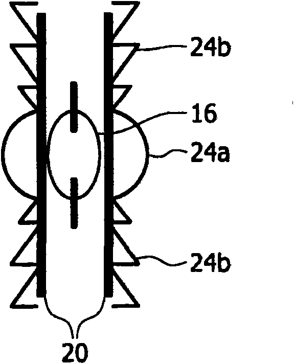 Side-emitting bulb and headlight for a motor vehicle